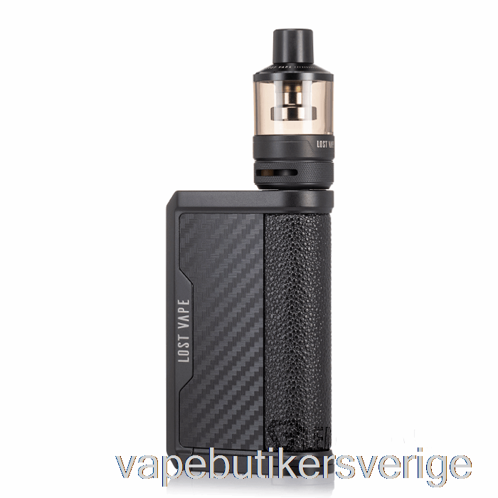 Vape Sverige Lost Vape Centaurus Q200 Startkit [podtank] Svart Kolfiber